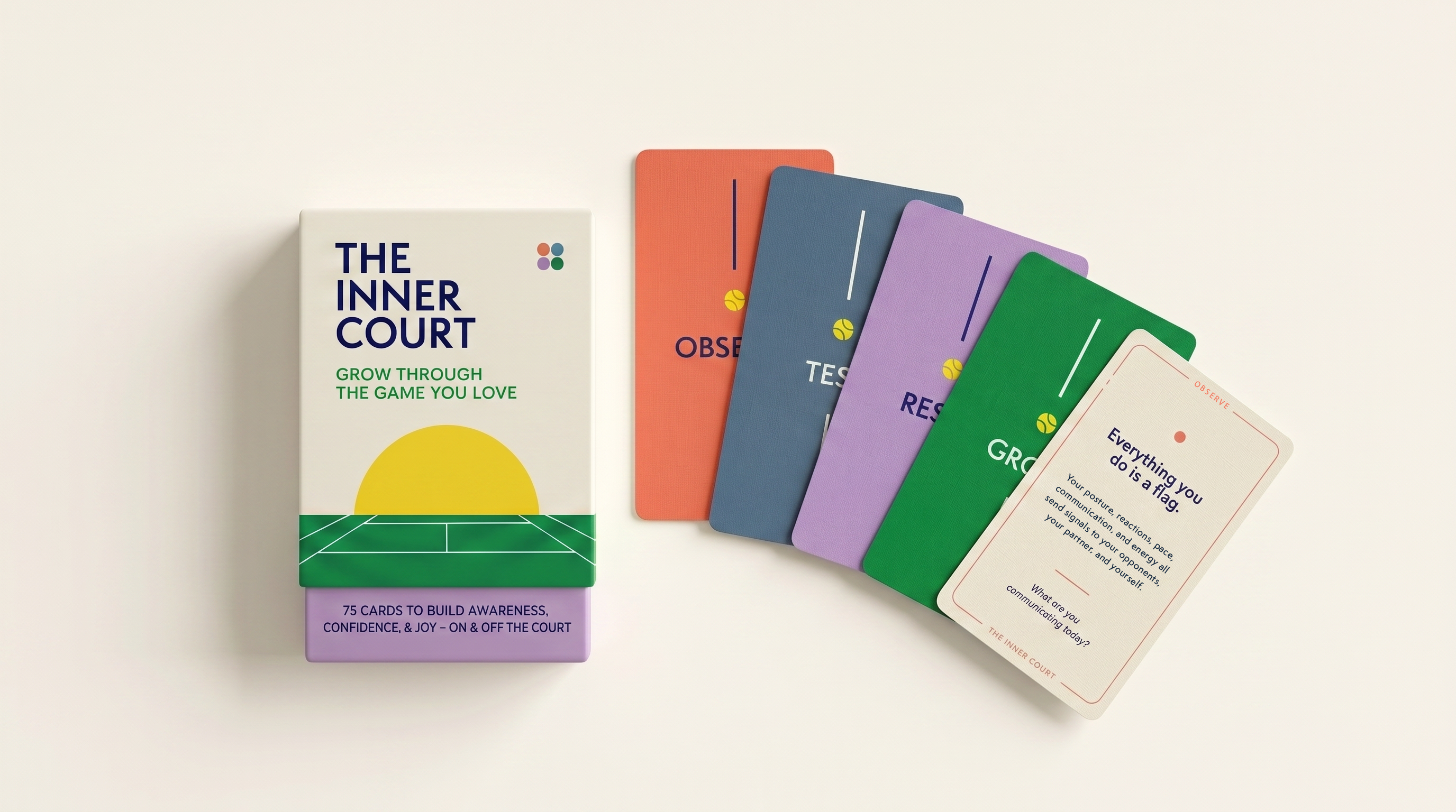 Tennis Mindset Card Deck - PRE-ORDER